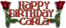 happy birthday Carla
