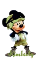 MICKEY WITH THE NAME KIMBERLY