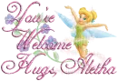 tinkerbell you're welcome aletha
