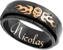orange skull ring nicolas