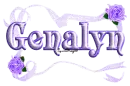 purple roses genalyn