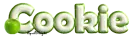 green apple cookie