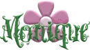 pink flower monique