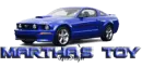 royal blue mustang martha's toy
