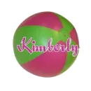 BEACH BALL WITH THE NAME KIMBERLY