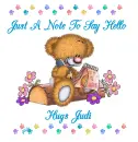 JUST A NOTE TO SAY HELLO HUGS, JUDI