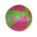 BEACH BALL WITH THE NAME HEATHER