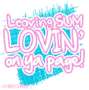 Lovin you Page.