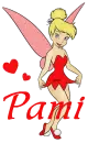 Red Tinkerbell Pami