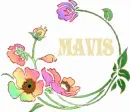 Mavis Flowers (Rotating Colors)