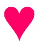Neon Rainbow Heart