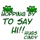 Saying Hi Cindy