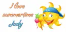 I love summertime! Judy