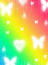Rainbow Butterfly Bg.