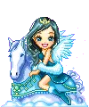 girl on unicorn