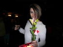 davey havok giving flowers