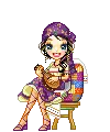 playing lute