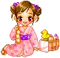 child w/ toys