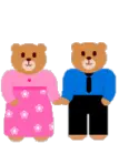 bear couple...