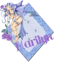 NAME MARILYN/FAIRY WITH FLOWERS
