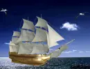 The ship.