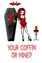 Sexy Coffin Doll