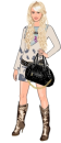 Ashley Tisdale Preppy look