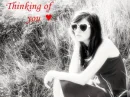 Thinking of you <3