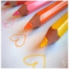 pencil hearts