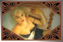 MARILYN MONROE IN HER BLACK LACE.