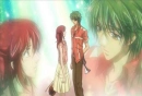 Hino and Hihara in La Corda D'oro