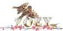 Zoey with  Birds...