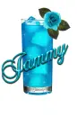 Blue Cocktail: Jammy
