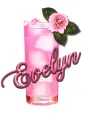 Pink Cocktail: Evelyn