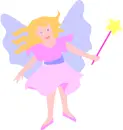 blue winged fairy