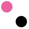 pink-black dot
