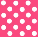 hot pink polka dots