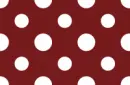polka dot burgundy