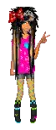 Scene Doll With Big Hair