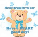 Beary greeting