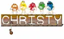 name tag-m&m-Christy