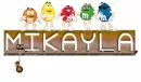 name tag-m&m-Mikayla