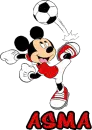 ASMA Soccer Mickey Mouse
