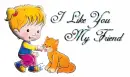 i like u my friend