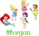 morgan disney princesses