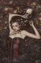 Gothic Girl with skull