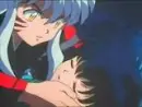 InuYasha checking on Kagome