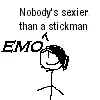 emo stickfigure