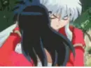 InuYasha and Kagome Hugging
