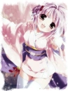 happy anime girl